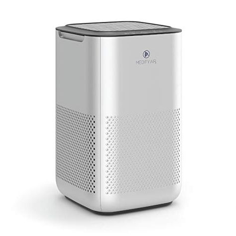 Medify MA-15 Air Purifier with H13 True HEPA Filter | 330 sq ft Coverage | for Smoke, Smokers, Dust, Odors, Pollen, P... Portable Air Purifier, Student Dorm, Home Air Purifier, Hepa Air Purifier, Pet Dander, Touch Panel, Hepa Filter, Air Cleaner, Indoor Air Quality