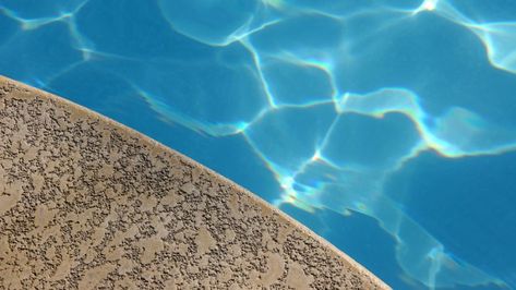 What are the pros and cons of Kool Deck vs. acrylic pool deck vs. pavers? Kool Deck, Acrylic Pool, Knockdown Texture, Concrete Swimming Pool, Backyard Swimming Pool, Pool Pavers, Swimming Pool Decks, Deck Colors, Cool Deck