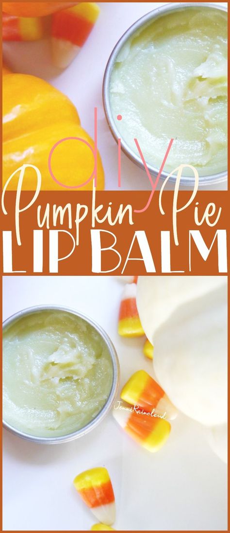 Pumpkin Lip Balm, Diy Pumpkin Pie, Homemade Scrubs, Skin Recipes, Girly Crafts, Diy Lip Balm Recipes, Anti Aging Skin Care Diy, Homemade Beauty Recipes, Lip Balm Recipes