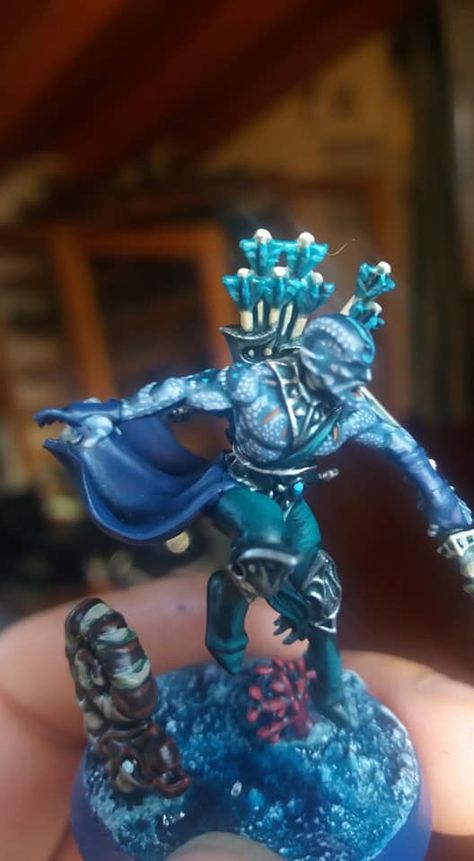 Idoneth Deepkin Paint Schemes, Idoneth Deepkin, Painting Figurines, Warhammer Armies, Wood Elf, Warhammer Aos, Fantasy Battle, Dnd Miniatures, Warhammer Models