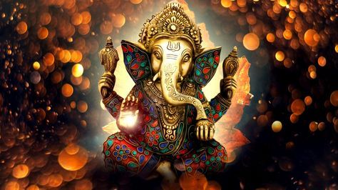 1920x1080 lord ganesha hd wallpaper image Om Gam Ganapataye Namaha, Art Galaxie, Buddha Gold, Hd Wallpapers For Pc, Ganesh Wallpaper, Desktop Background Pictures, Ganesh Photo, Shri Ganesh, Ganesh Art