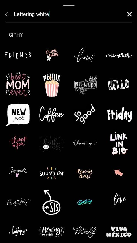 Creative Instagram Names, Insta Gifs, Insta Gif, Snap Stickers, Instagram Fonts, Insta Stickers, Instagram Story App, Instagram Gif, Story Sticker