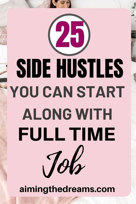 Start A Side Hustle, Easy Online Jobs, Side Income, Side Hustle Ideas, Online Side Hustle, Social Media Jobs, Side Money, Full Time Job, Side Jobs