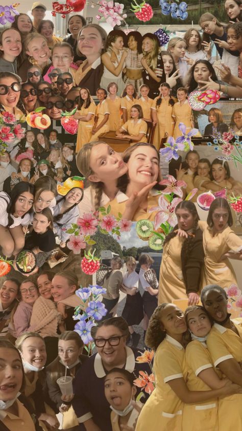 Malory towers girlssss 🌺☀️🌻 #malorytowers #ellabright #bethbradfield #danyagriver #siennaarifknights #imogenlamb #zoeysiewert #natasharaphael #ameliegreen #carysjohn Malory Towers, Girly Movies, School Motivation, Tower