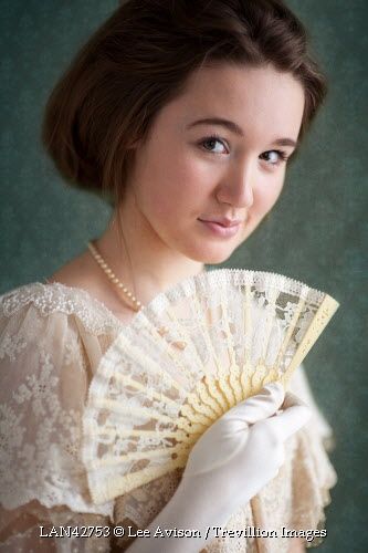 Trevillion Images - smiling-historical-woman-with-fan Regency Woman, Trevillion Images, Historical Photography, Bridal Tea Party, Historical Women, Makeup Challenges, Hair Jewels, Bridal Tea, Creative Writing Prompts