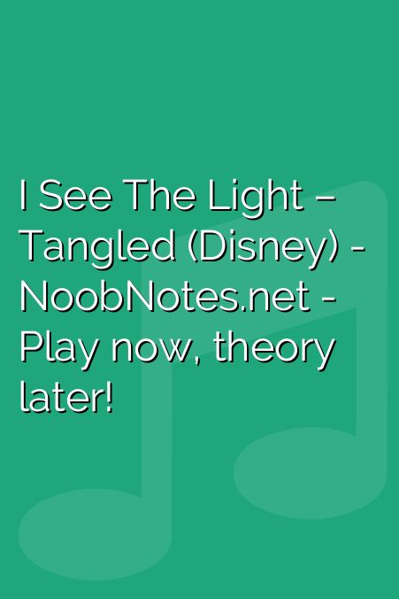 “I See The Light” is a lovely song from Disney’s 2010 animated musical film, Tangled, and is performed by Mandy Moore and Zachary Levi. The letter notes for “I See The Light” are a great for beginners on most instruments – happy practice 🙂   ^C     Bb       A       G – … Disney Piano Letters, I See The Light Piano Letters, At Last I See The Light, Disney Piano Music, See The Light Tangled, I See The Light Tangled, Disney Piano, Alto Saxophone Music, Keyboard Songs