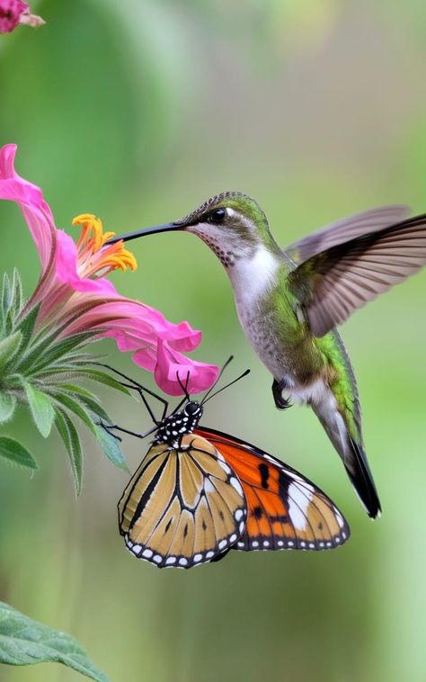 Hummingbird Flower Tattoos, Hummingbird Migration, Hummingbirds Photography, Hummingbird Photos, Dove Pictures, Hummingbird Pictures, Hummingbird Flowers, Hummingbird Art, Floral Wallpaper Phone