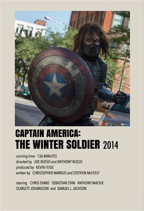 Winter Soldier Movie, Avengers Movie Posters, Soldier Poster, Polaroid Movie Poster, Poster Marvel, Captain America 2, Film Polaroid, Marvel Movie Posters, Captain America The Winter Soldier