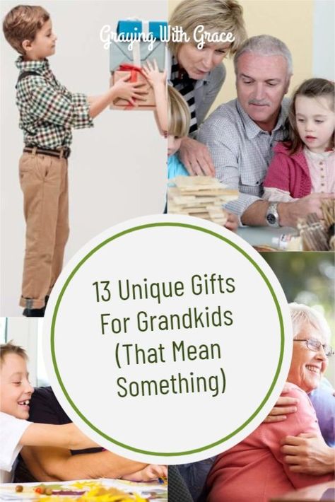 13 Unique Gifts For Grandkids (That Mean Something) Grandkids Crafts For Grandparents, Retirement Gifts From Grandkids, Granddaughter Gift Ideas, Granddaughter Gifts From Grandma, Retirement Gift From Grandkids, Gifts For Grandkids Ideas, Homemade Gifts For Grandkids, Christmas For Grandkids, Grandkids Christmas Gifts