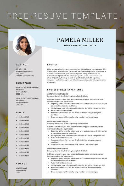 Looking for a free, editable resume template? Sign up for our job search tips and download this template for free. You can easily adjust it in Microsoft Word. #resumetemplate #resume #jobsearch #jobhunt #freeresume Resume Tamplet, Cv Template Free Download Microsoft Word, Free Cv Template Word Download Cv Design, Free Resume Template Download Editable, Resume Template Free Downloadable Word, Resume Template Free Downloadable, Resume Design Template Free, Cv Format For Job, Cv Templates Free Download