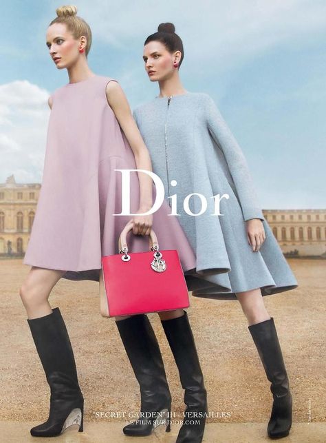 Dior by Inez and Vinoodh with Daria Strokous and Katlin Aas 90s Dior Campaign, Dior Commercial, Vintage Dior Campaign, Dior Editorial, Dior Photoshoot, Dior 2003 Campaign, Dior 2001 Campaign, Dior Eyeglasses, Campaign Photography