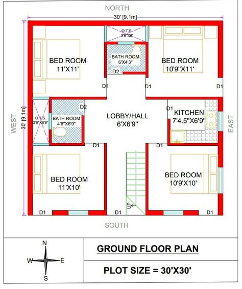 25x32 House Plans, 30×32 House Plan, 30by30 House Plans, 35×35 House Plan, 25 X 32 House Plan, 30 X 30 Floor Plans, 35×40 House Plan, 25×30 House Plan, 30×35 House Plan