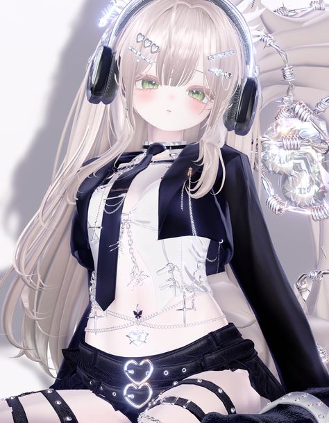 AMI (@Amimimi_VRC) on X Vrchat Avatar Inspiration, Cute Vrchat Avatars Chibi, Cute Vrchat Avatars, Avatar Making, Vr Avatar, Vrchat Avatar, Vroid Studio, Vr Chat, Pretty Clothing