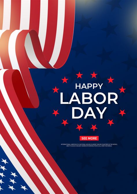 American labor day blue background creative poster#pikbest#Templates Vintage Racing Jacket, Day Festival, Poster Psd Free Download, Poster Psd, Creative Poster, Blue Poster, Happy Labor Day, Patriotic Holidays, Working People