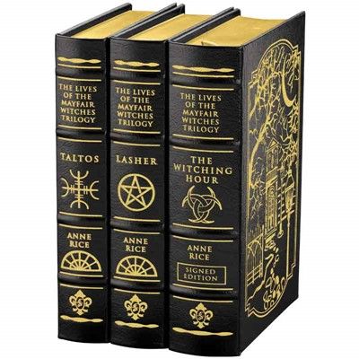 400 anne rice signed witches of mayfair trilogy Witch Bookshelf, Mayfair Witches, Anne Rice Books, The Witching Hour, Anne Rice, Easton Press, Ancient Books, Witching Hour, Reading Rainbow