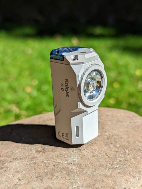 Wuben X-0 Knight rechargeable flashlight review - a mini magnetized marvel - The Gadgeteer Sci Fi Flashlight, Old Flashlight, Small Flashlight, Nitecore Flashlight, Super Bright Flashlight, Rechargeable Flashlight, Latest Gadgets, Gear Bag, Edc Gear