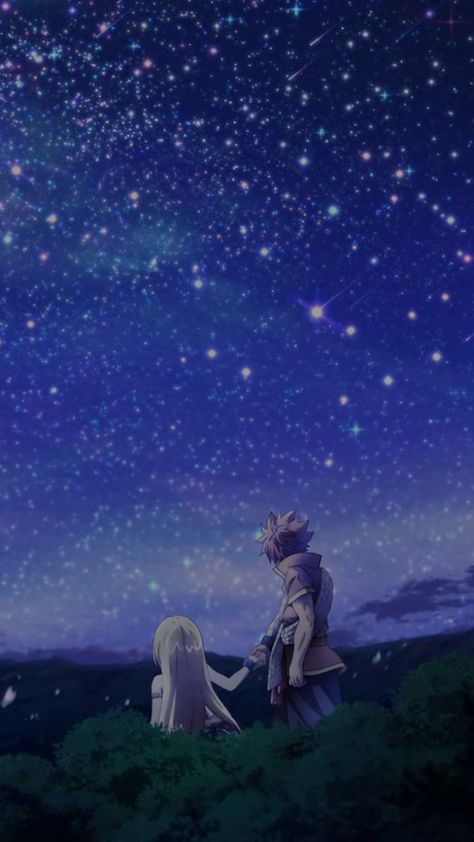 Nalu Wallpaper, Fairy Tail Wallpaper, Hiro Mashima, The Wallpaper, Nalu, Fairy Tail, Stars, Twitter