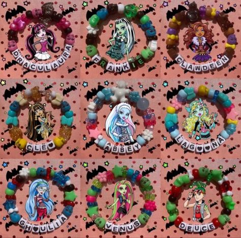 Pulseras Kandi, Spring Jewelry Trends, Girly Bracelets, Diy Kandi Bracelets, Pony Bead Bracelets, Diy Kandi, Kandi Kid, Crystal Bead Jewelry, Kandi Patterns