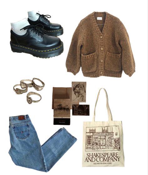 Fall fashion , autumn fashion , chilly weather , sweater weather, film , leaves , reading , Gilmore girls aesthetic, cottage core , pumpkin latte , pumpkin cold brew , pumpkins , main character , fall , fall style , Halloween, vintage aesthetic Rory Gilmore aesthetic | fall season | aesthetic fall outfits | sweater weather | sweater Szn | back to school outfits | college outfits | Fall trends 2022 trends, fall nails , fall decor , fall wedding , autumn cozy , autumn home , autumn aesthic clot Fall Outfits Aesthetic Collage, Cottage Outfit Fall, Cozy Cottage Outfit, Gilmore Core Outfits, Cozy Core Aesthetic Outfit, Cozy Core Outfit, Fall Outfits With Sweaters, Fall Themed Outfits, Grandpa Core Aesthetic