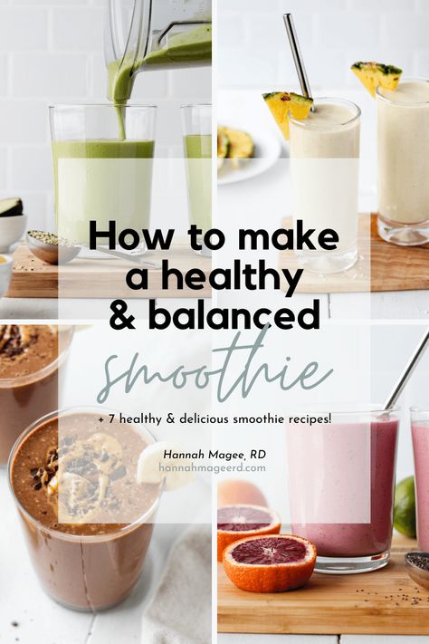 Meal Replacement Smoothies Breakfast, Smoothie Recipies, Chocolate Peanut Butter Smoothie, Easy Healthy Smoothies, Peanut Butter Smoothie, Smoothie Healthy, Balanced Breakfast, Yummy Smoothie Recipes, Meal Replacement Smoothies