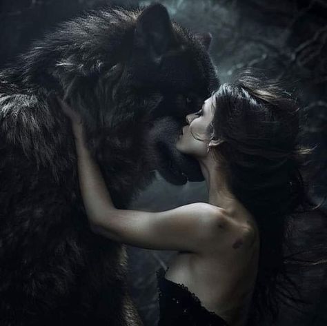 Werewolf Aesthetic, Wolves And Women, Vampires And Werewolves, She Wolf, Wolf Girl, Fantasy Aesthetic, Wolf Art, Fairy Tales, Floating