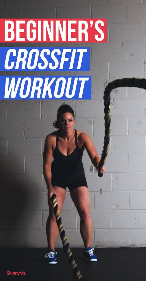 Ready to test the waters of CrossFit? This workout is basic, easy to follow, and provides you with typical CrossFit exercises. Crossfit Womens Workout, Crossfit Workouts At Home For Beginners, At Home Crossfit Workouts, Home Crossfit Workouts, At Home Crossfit, Home Crossfit, Beginner Crossfit, Crossfit Exercises, Crossfit Workouts For Beginners