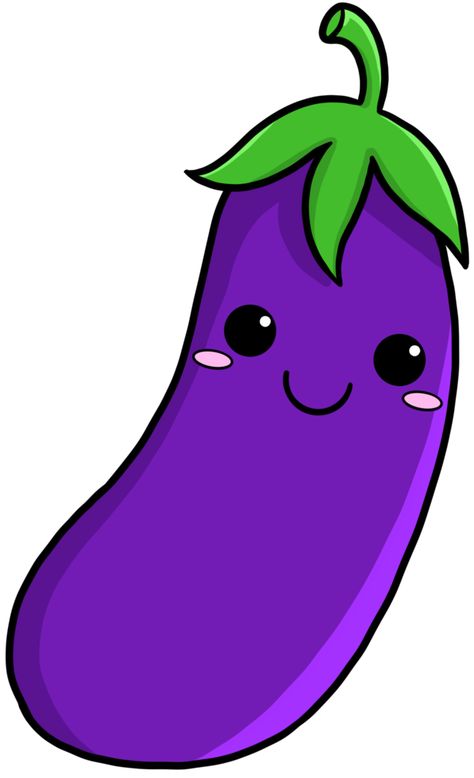 Eggplant Clipart, King Drawing, Vegetable Cartoon, Anime Tattoos, Drawing For Kids, Free Png, Eggplant, Cute Cartoon, Cute Drawings