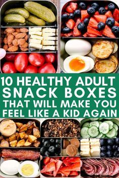 Adult Snack Boxes, Portable Snack Ideas, Healthy Portable Snacks, Snack Boxes Healthy, Office Food, Snack Sani, Healthy Snacks To Buy, Healthy Toddler Snacks, Healthy Snack Ideas