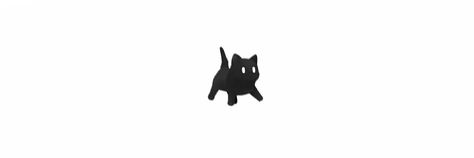 Drawing Borders, White And Black Cat, Cat Profile, Tøp Wallpaper, Chibi Cat, Twitter Header Pictures, Cute Headers, Header Pictures, Pixel Image