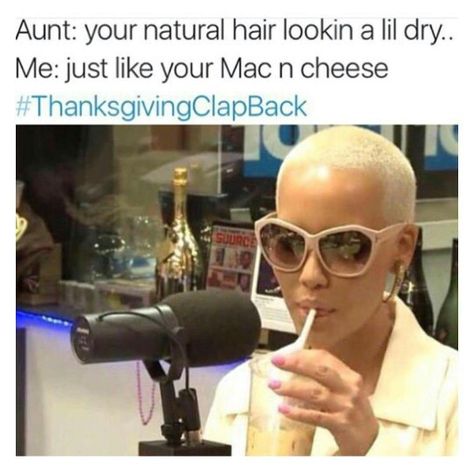 Thanksgiving Clapback, Black Memes, Clap Back, Funny Thanksgiving, Funny Meme, Really Funny Memes, Funny Tweets, Funny Facts, Funny Posts