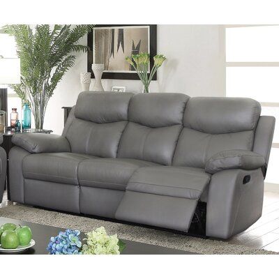 Couch Ideas, Cool Couches, Leather Reclining Sofa, Sofa Review, Leather Pillow, Wholesale Furniture, Leather Loveseat, Leather Recliner, Gray Sofa