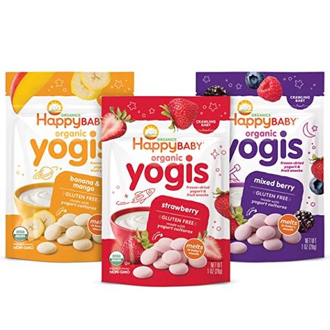 Dried Yogurt, Organic Baby Snacks, Yogurt Drops, Strawberry Gluten Free, Yogurt Melts, Organic Cereal, Yogurt Snacks, Toddler Snack, Baby Food Pouch Recipes