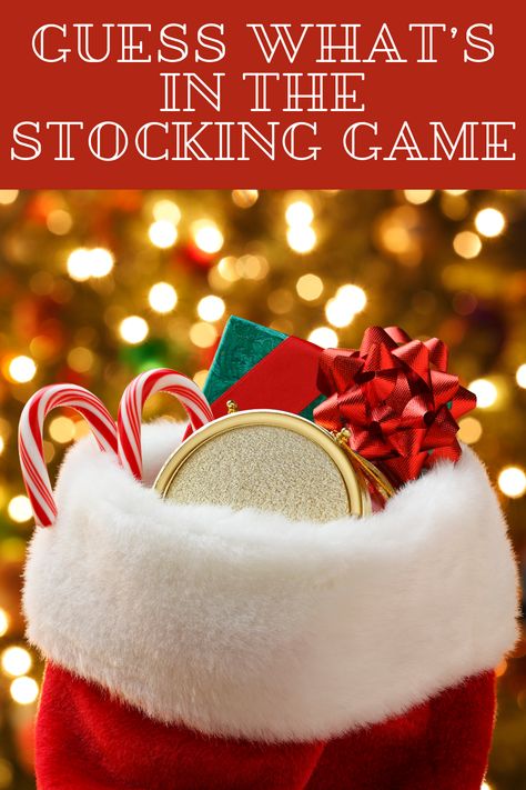 If you are looking for new Christmas games the whole family can play, give Guess What’s In The Stocking a whirl! New Christmas Games, Funny Christmas Party Games, Christmas Games To Play, Fun Family Christmas Games, Christmas Party Games For Kids, Funny Christmas Games, Christmas Gift Games, Xmas Games, Fun Christmas Party Games