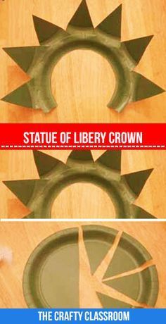 USA Make your own Statue of Liberty Crown! Statue Of Liberty Craft, Statue Of Liberty Crown, Craft For Children, Science Symbols, New York Theme, American Symbols, Patriotic Crafts, The Statue Of Liberty, Lady Liberty