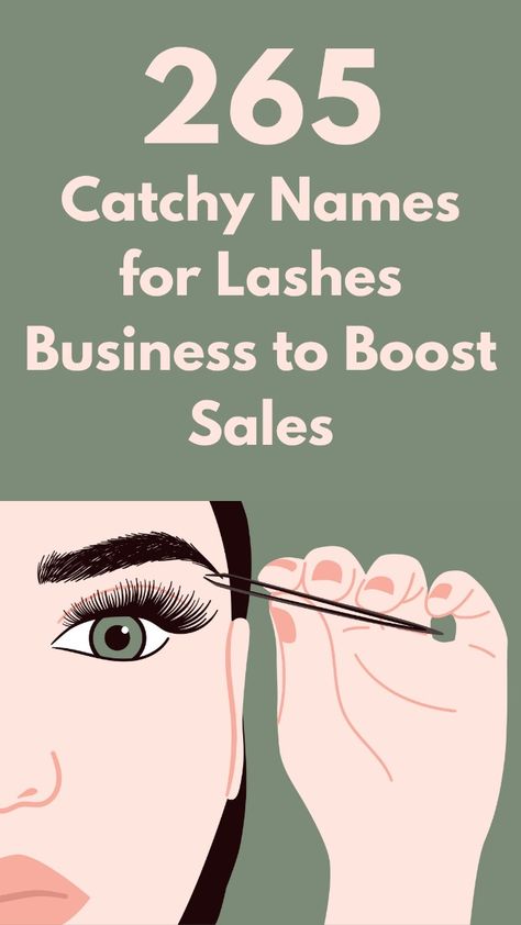 From flirty and fun to glamorously chic, here we've compiled the list of best and catchy names for lashes business to elevate your brand identity and bat your way to success. #beautybusiness #lashesbusiness #beautyentrepreneur Names For Lashes, Lash Business Names, Lash Names, Lashes Business, Business Name Ideas, Beauty Entrepreneur, Catchy Names, Lash Business, Way To Success