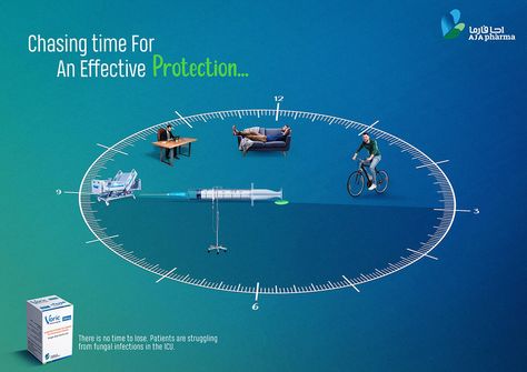 AJA Pharma: Chasing time to save their lives. • Ads of the World™ | Part of The Clio Network Asthma Creative Ads, Time Creative Ads, Pathology Lab Creative Ads, Pharma Creative Ads, Pharma Advertising Creative, Pharma Social Media Post, Pharma Ads, Medicine Ads, Means Of Communication