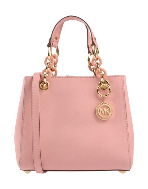 Michael Kors Handbags | Michael michael kors Handbag in Pink | Lyst Pink Michael Kors Purse, Pink Michael Kors Bag, Pink Laptop, Michael Kors Tote Bags, Stylish Purse, Mk Bags, White Purses, Pink Handbags, Michael Kors Purse