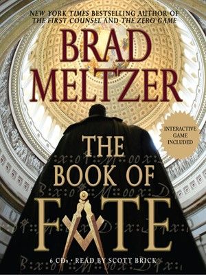 Cover of The Book of Fate Brad Meltzer, Thriller Novels, Autograph Books, Book Community, New York Public Library, Public Library, Bestselling Author, Autograph, Book Worth Reading