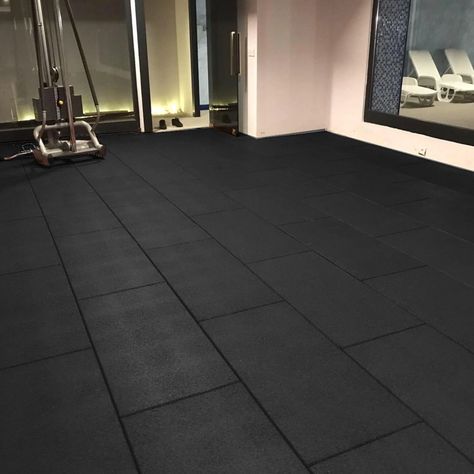 Upgrade your flooring with Classic V-Groove Rubber Tiles. It’s extremely anti-slip and purely made from recycled rubber. Visit our site today! Rubber Gym Flooring, Gym Flooring Rubber, Rubber Floor Tiles, Gym Floor Mat, Gym Floor, Gym Interior, Rubber Tiles, Flooring Tiles, Gym Mats