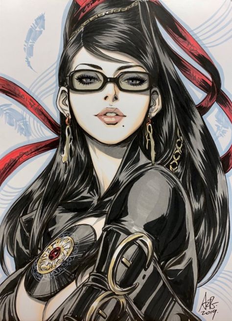 Bayonetta Official Art, Bayonetta Fanart, Bayonetta Art, Bayonetta 1, Stanley Lau, Stanley Artgerm, Artist Alley, Art Manga, Poses References