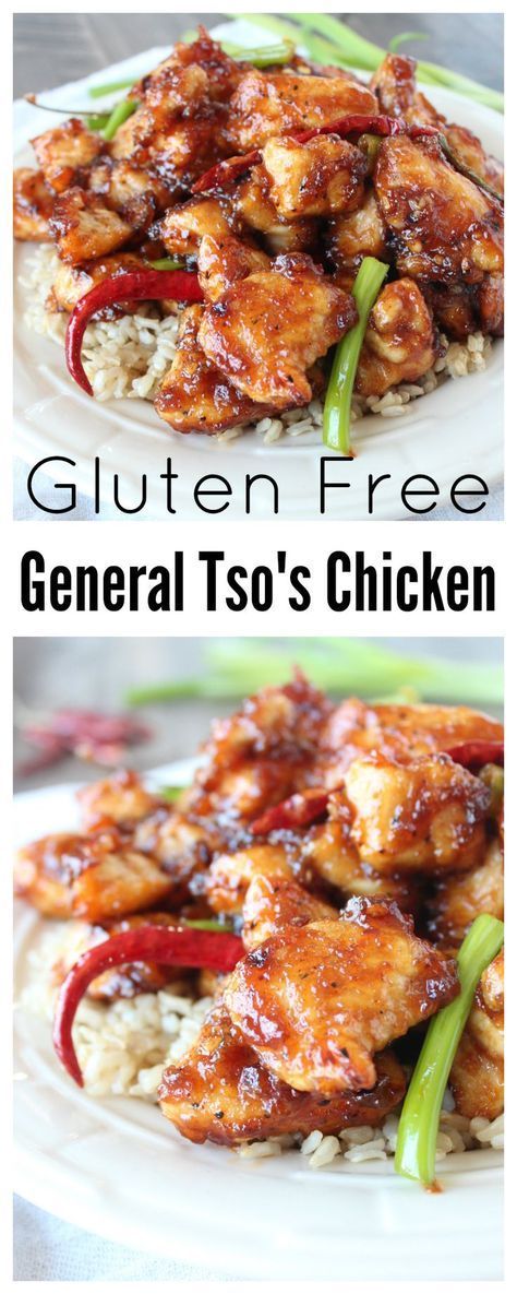 Gluten Free Chinese Food, General Tso's Chicken Recipe, Crunchy Food, Gluten Free Chinese, General Tso's Chicken, Gluten Free Main Dishes, General Tso Chicken, Mapo Tofu, General Tso