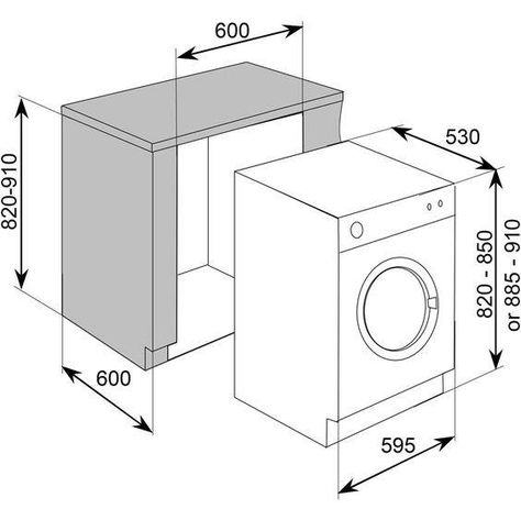 Standard Laundry Room Dimensions - Engineering Discoveries Laundry Room Dimensions, Kitchen Cabinets Drawing, Washing Machine Dimensions, Utility Room Designs, Bathroom Dimensions, Kitchen Measurements, Bathroom Plans, Kitchen Layout Plans, Kabinet Dapur