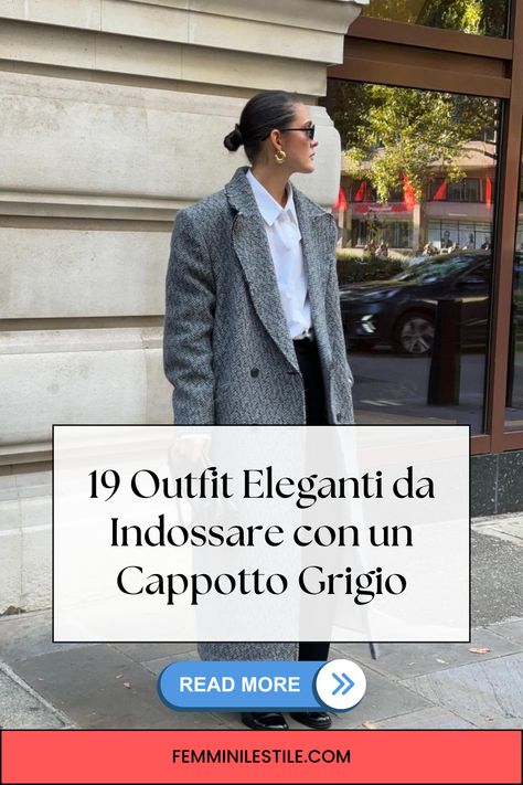 Perfetto per l'inverno, il cappotto grigio è un capo versatile che si abbina a ogni stile. Che sia lungo o corto, chiaro o scuro, spigato o a quadri, le opzioni sono infinite. Scopri come creare look eleganti con felpe casual, abbinamenti con jeans o capi gessati per un tocco classico. Trasforma il tuo guardaroba con outfit chic che vanno dall'eleganza da sera all'inspo primaverile, sfruttando le migliori idee per un'eleganza senza sforzo. Outfit Chic, Casual Chic