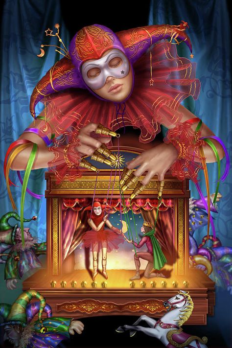 Ciro Marchetti, What Are Tarot Cards, Puppet Master, Horror Vintage, Arte Peculiar, Circus Art, A Clown, 500 Piece Jigsaw Puzzles, Tarot Art