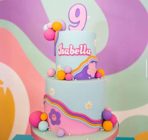 Easy Unicorn Cake, Number 1 Cake, Tiffany Birthday, Dummy Cake, Boho Birthday Party, Birthday Donuts, Baby Boy Cakes, Boho Birthday, Fall Birthday