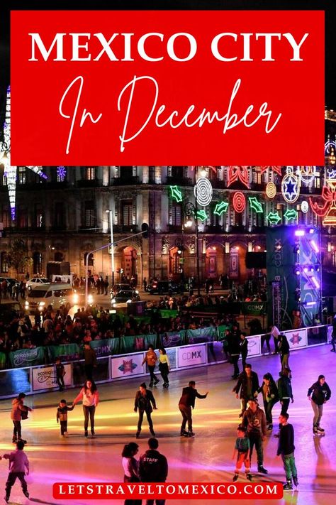 Planning a December trip to Mexico City? Learn about the weather, seasonal events, and top travel tips to enjoy your stay. Get ready for holiday festivities and explore Mexico City at its best! Mexico City In December, Traveling To Mexico, December Weather, Visiting Mexico City, Trip To Mexico, Explore Mexico, Mexico Trip, European Castles, Visit Mexico