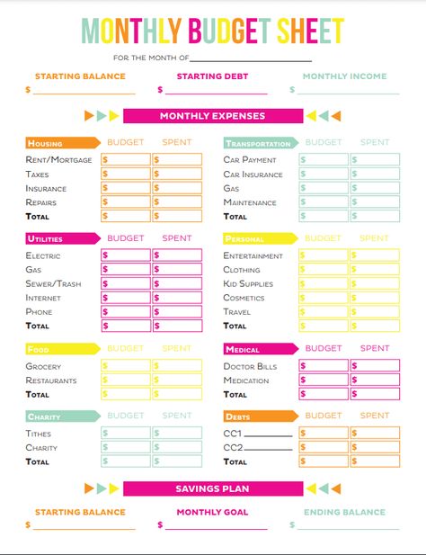 Free Printable Budget Worksheet 52 freegrocerylist #bestplannersformoms. Best Planners For Moms, Printable Budget Sheets, Budget Worksheets, Monthly Budget Worksheet, Financial Tracker, Monthly Budget Sheet, Printable Budget Worksheet, Budget Binder Printables, Free Budget Printables