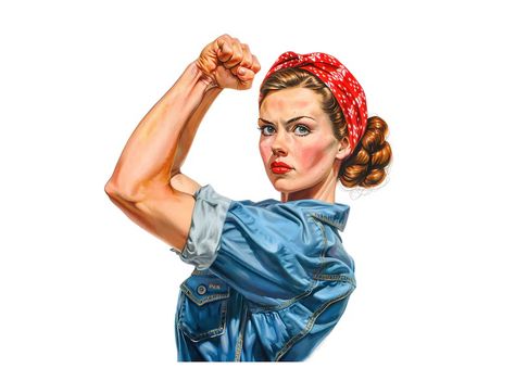 Feminist Symbol, Crafts Decor, Rosie The Riveter, Digital Download Etsy, Drawing Illustrations, Bundles, Bathing Beauties, Digital Download, Clip Art