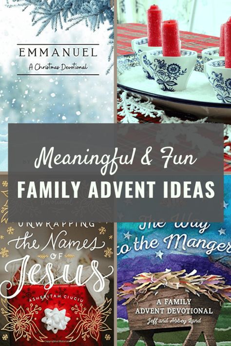 Meaningful Advent Calendar Ideas, Advent For Families, Advent Devotions For Families, Advent Ideas For Families, Advent Family Devotions, Advent Family Activities, Advent Calendar Christian, Advent Family, Family At Christmas