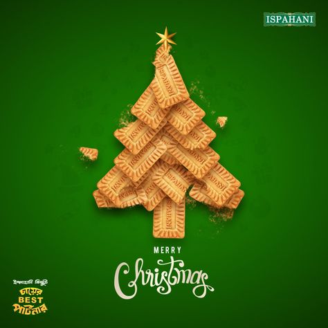 Ispahani biscuits social media posts on Behance Biscuit Poster Design, Biscuit Social Media Design, Christmas Food Advertising, New Year Creatives For Social Media, Christmas Creative Ads Design, Christmas Poster Design Ideas, Christmas Creative Ads, Christmas Social Media Posts, New Year Social Media Post